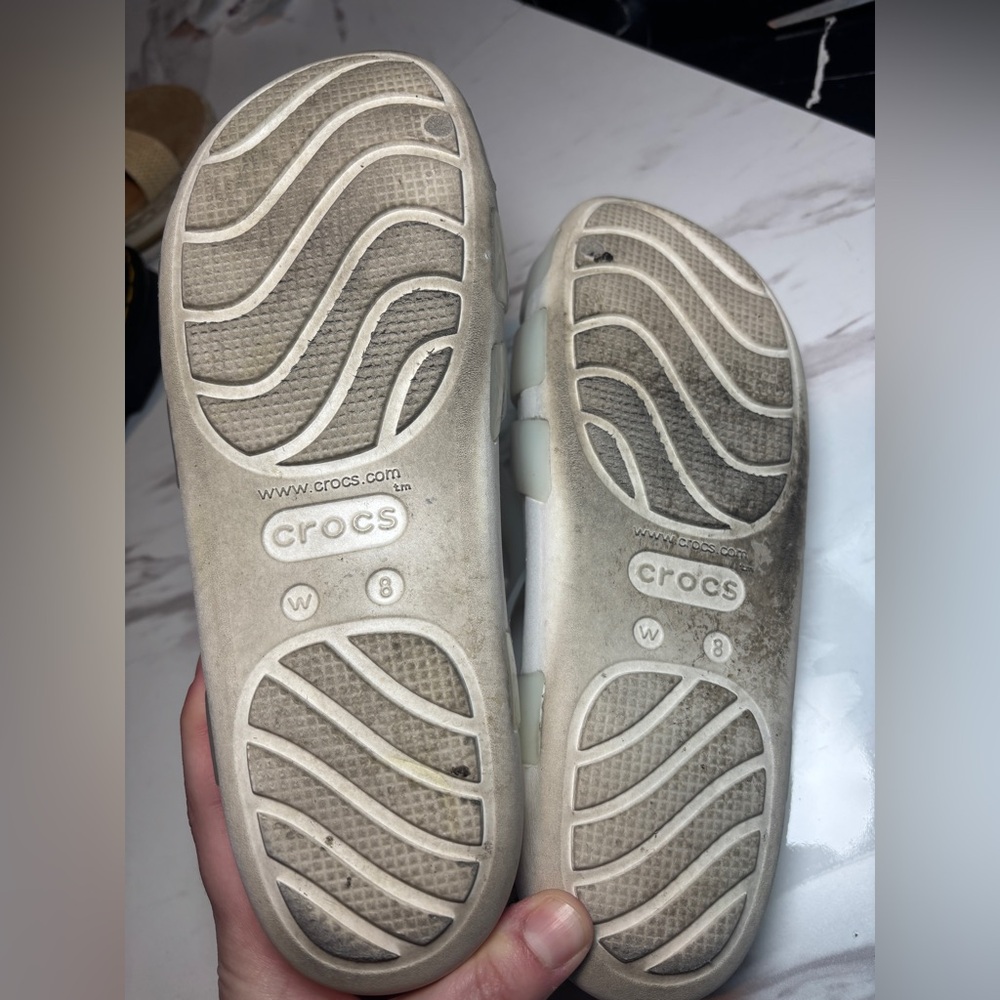 CROCS SPLASH GLOSSY FISHERMAN sandal size 8 - Picture 11 of 11